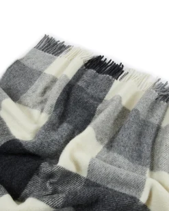 Coperte|Lanerossi Adamello Check Frangiata pura lana