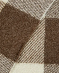 Coperte|Lanerossi Adamello Check Frangiata pura lana