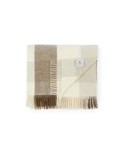 Coperte|Lanerossi Adamello Check Frangiata pura lana