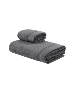 Set Asciugamani|Lanerossi Agave coppia spugne in cotone organico