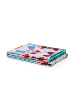 Plaid|Lanerossi plaid e cuscino by Elena Salmistraro Campanule