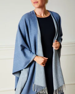 Poncho|Lanerossi Celine poncho cashmere e lana