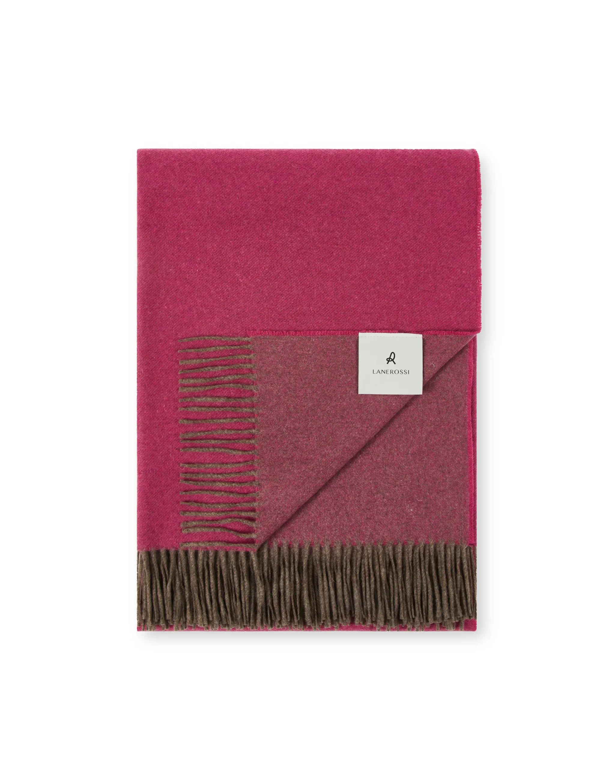 Plaid|Lanerossi Everest color plaid in puro cashmere