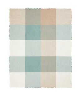 Plaid|Lanerossi Fimon Check plaid in misto lana