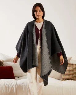 Poncho|Lanerossi Margot poncho in misto lana
