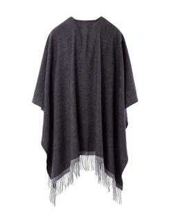 Poncho|Lanerossi Morfeo poncho pura lana merino