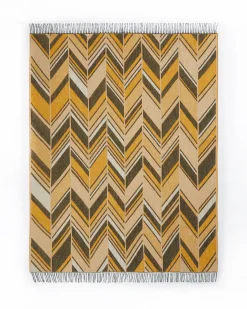 Plaid|Lanerossi Ocean plaid in filato riciclato dal mare