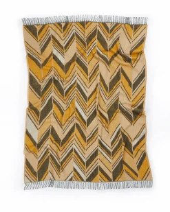 Plaid|Lanerossi Ocean plaid in filato riciclato dal mare