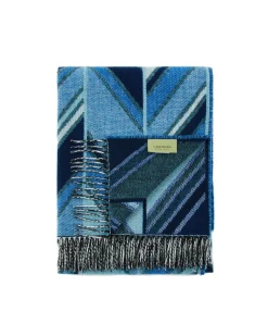 Plaid|Lanerossi Ocean plaid in filato riciclato dal mare