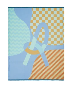 Plaid|Lanerossi R Geometrics plaid misto lana